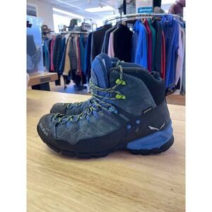 Women's Shoe Size 8 Salewa Blue Hiking Boots